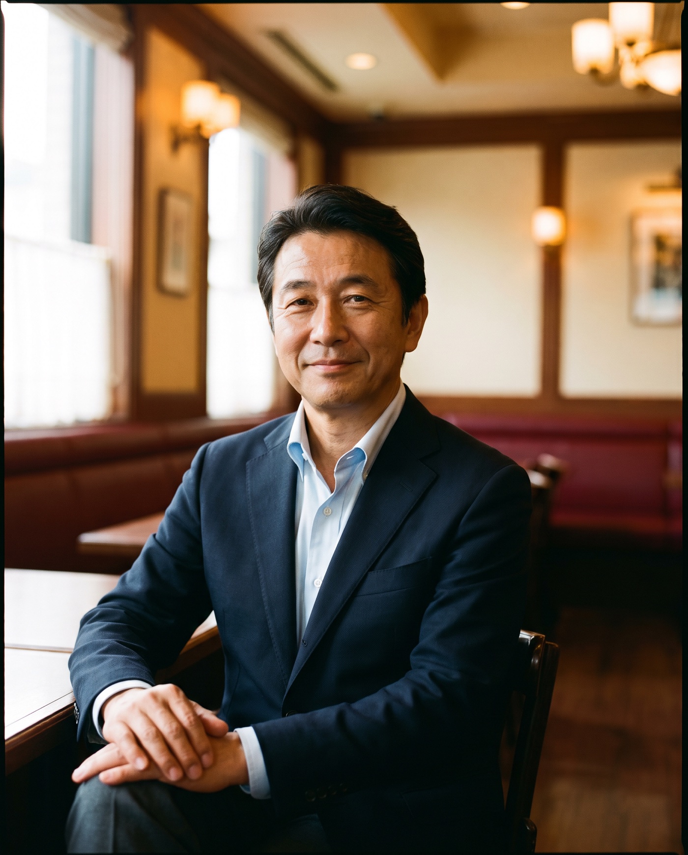 代表取締役社長のポートレート
